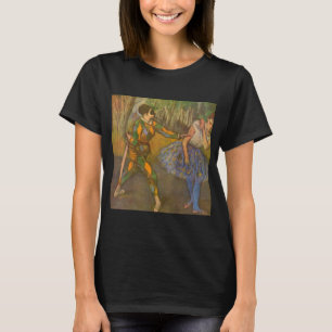 Harlekin und Columbine von Edgar Degas Vintage Art T-Shirt