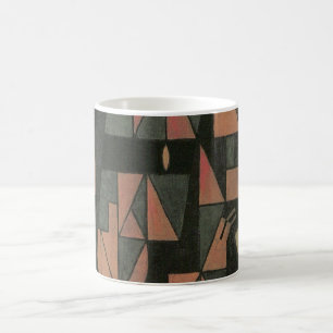 Harlekin von Juan Gris, Vintage Cubism Kunst Tasse