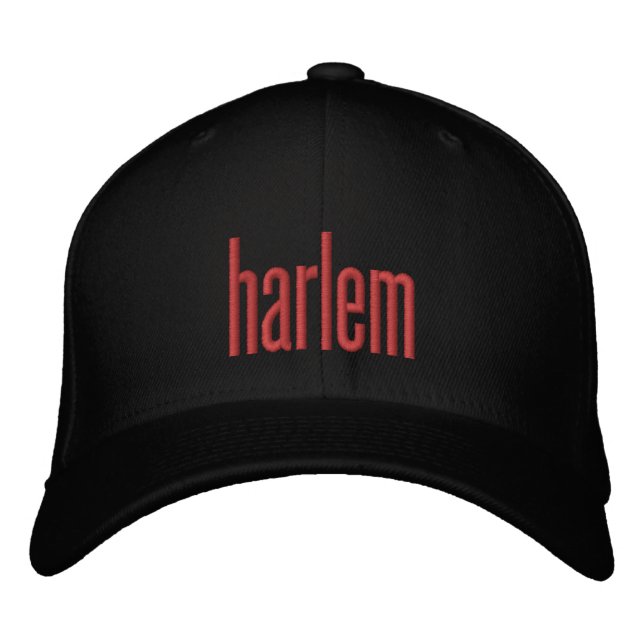 Harlem Bestickte Baseballkappe (Vorderseite)