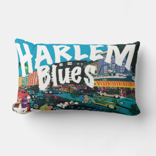 Harlem Blues Dreamscape Lendenkissen