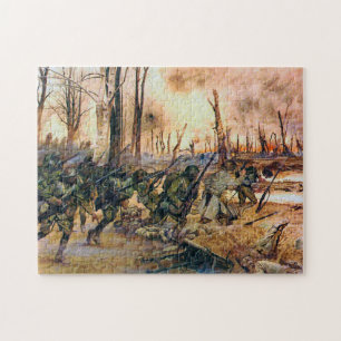 Harlem Hell Fighters Séchault H. Charles McBarron Puzzle