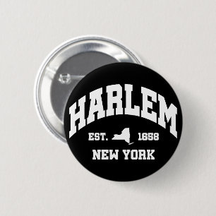 Harlem, New York Button