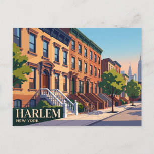 Harlem New York Postkarte