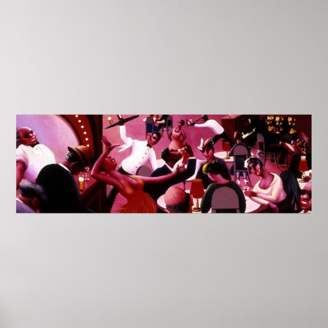 Harlem Nightclub Poster (Vorne)