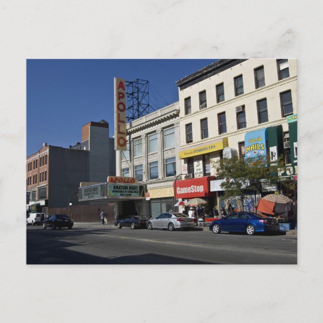 Harlem Postcard Postkarte (Vorderseite)