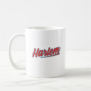 Harlem Red Typografie Kaffeetasse