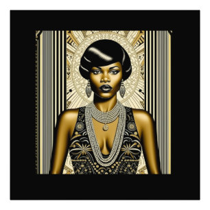 Harlem Renaissance 1920er-1930er Art Deco-Ambrose Fotodruck