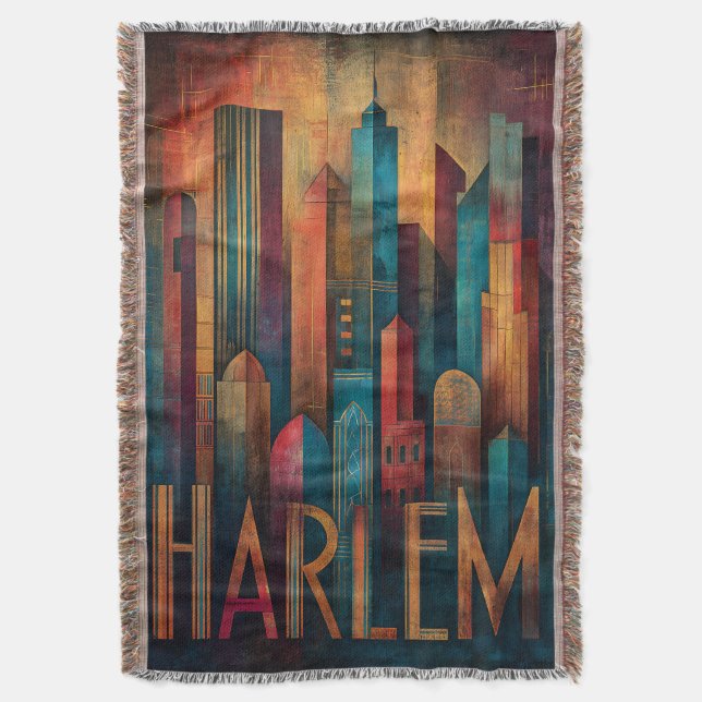 Harlem Renaissance Art Deco Decke (Vorderseite Vertikal)