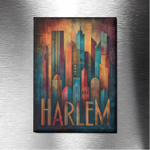 Harlem Renaissance Art Deco Magnet