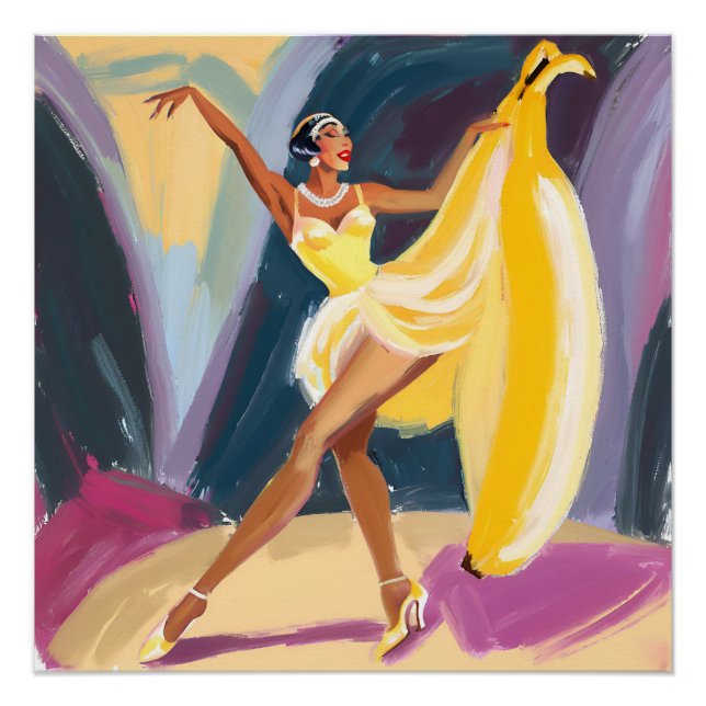 Harlem Renaissance Dancer Poster (Vorderseite)