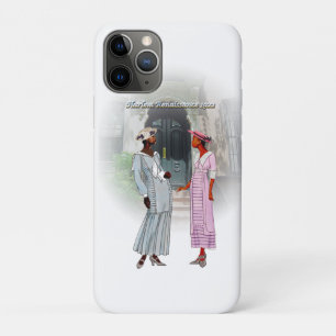 Harlem Renaissance Gespräch – 1922 Aquarell Case-Mate iPhone Hülle