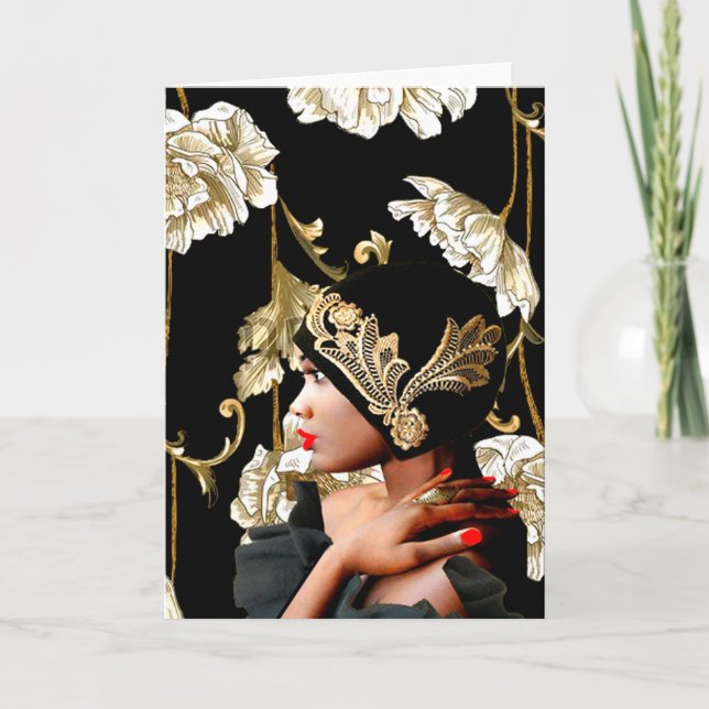 Harlem Renaissance in den 1920er Jahren Karte (Vorderseite)