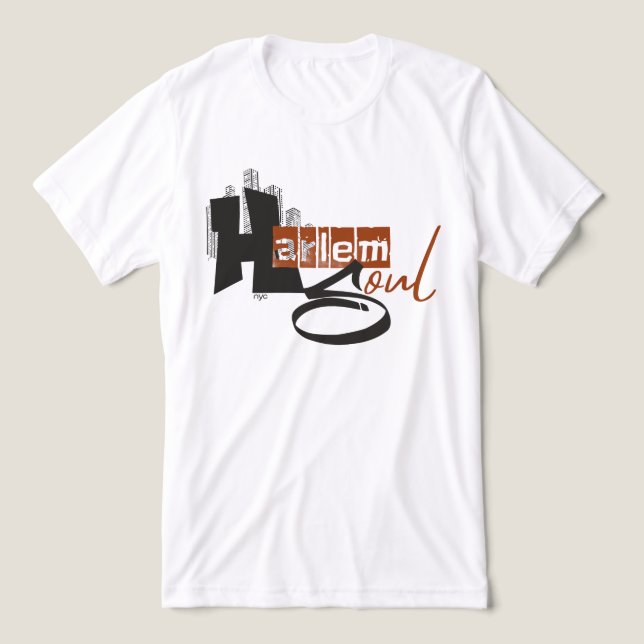 Harlem Soul Tri-Blend Shirt (Design Vorderseite)