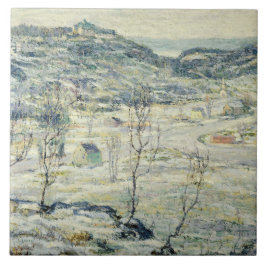 Harlem Valley im Winter (New Yorker Szene) Fliese