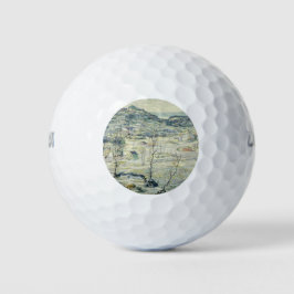 Harlem Valley im Winter (New Yorker Szene) Golfball