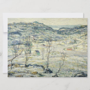 Harlem Valley im Winter (New Yorker Szene) Karte
