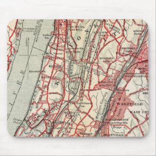 Harlem, Yonkers, Pelham Manor, New York Mousepad