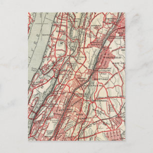 Harlem, Yonkers, Pelham Manor, New York Postkarte