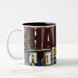 HarlemBizBoom_Tasse Zweifarbige Tasse