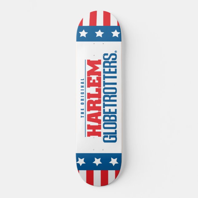 Harlemglobetrotters-Skateboard Skateboard (Vorderseite)