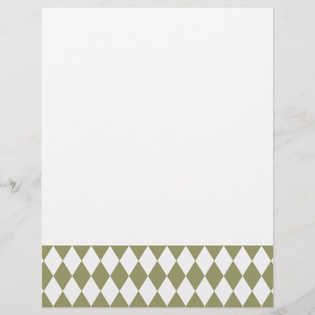 Harlequin Avocado und White (Vorderseite)