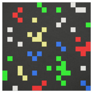 Harlequin Black and White Diamond Pattern Stoff