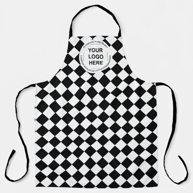 Harlequin & Business-Logo Schürze (Vorderseite)