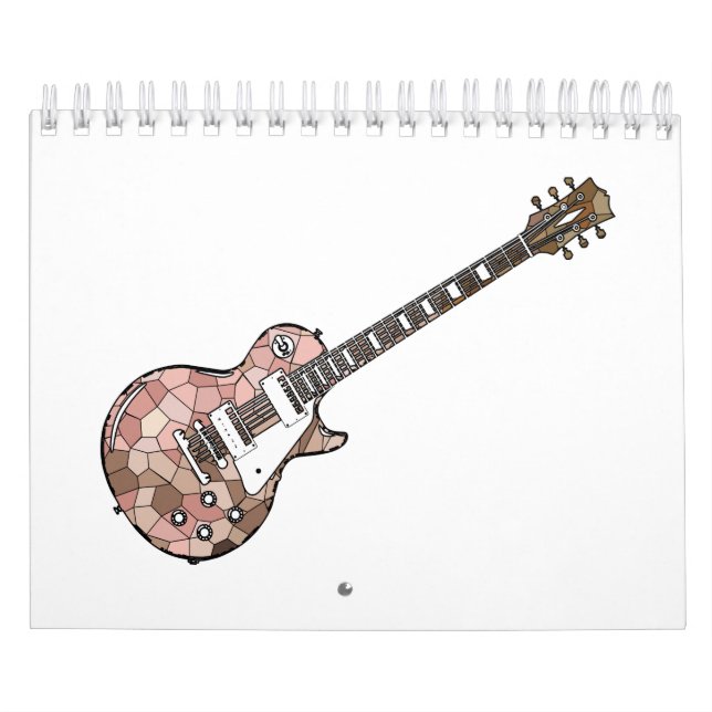 Harlequin Electric Guitar Kalender (Titelbild)