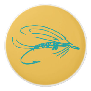 Harlequin Fliegenmuster Keramikknauf