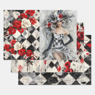 Harlequin Geschenkpapier Set