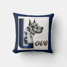 Harlequin Great Dane Art Geschenke