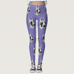 Harlequin Great Dane Leggings