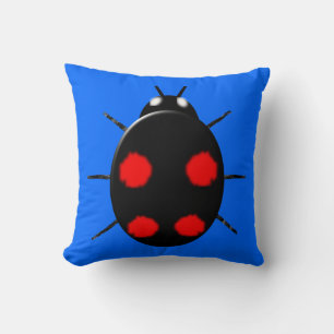 Harlequin Ladybird Pillow Kissen
