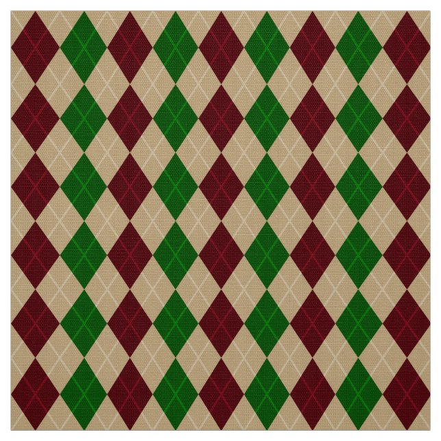 Harlequin-Muster Poplin (60" Breite) Stoff (Muster)