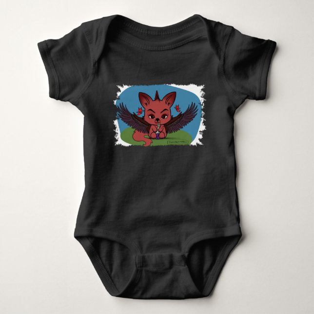 Harley Baby Bodysuit Strampler (Vorderseite)