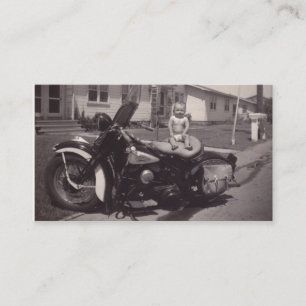 Harley Baby Visitenkarte