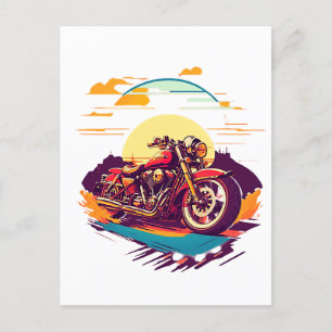 Harley-Davidson 1 Postkarte