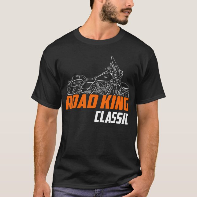 Harley-Davidson Road King Classic FLHRCI 1999-2013 T-Shirt (Vorderseite)