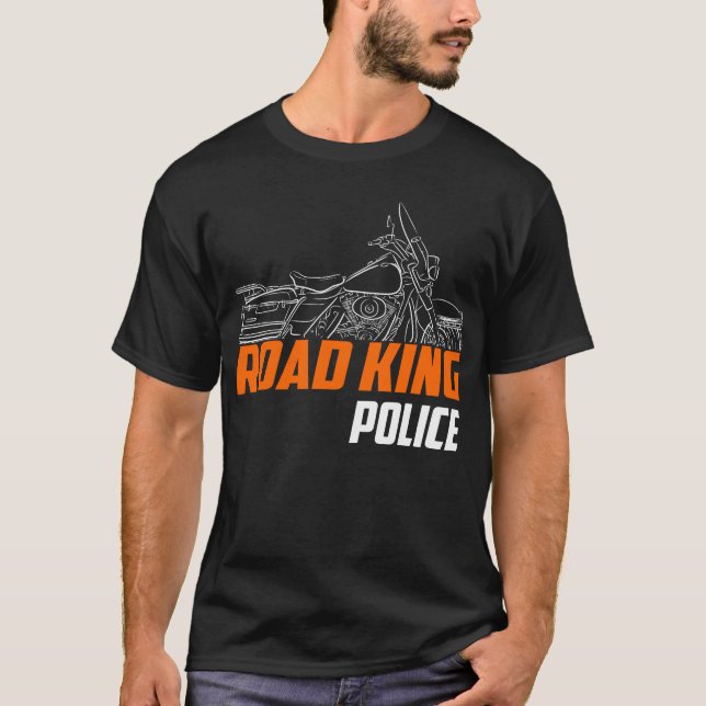 Harley-Davidson Road King Police FLHPI 2003 T-Shirt (Vorderseite)