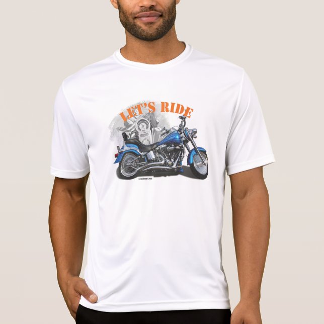 Harley "FATBOY" T - Shirt (Vorderseite)