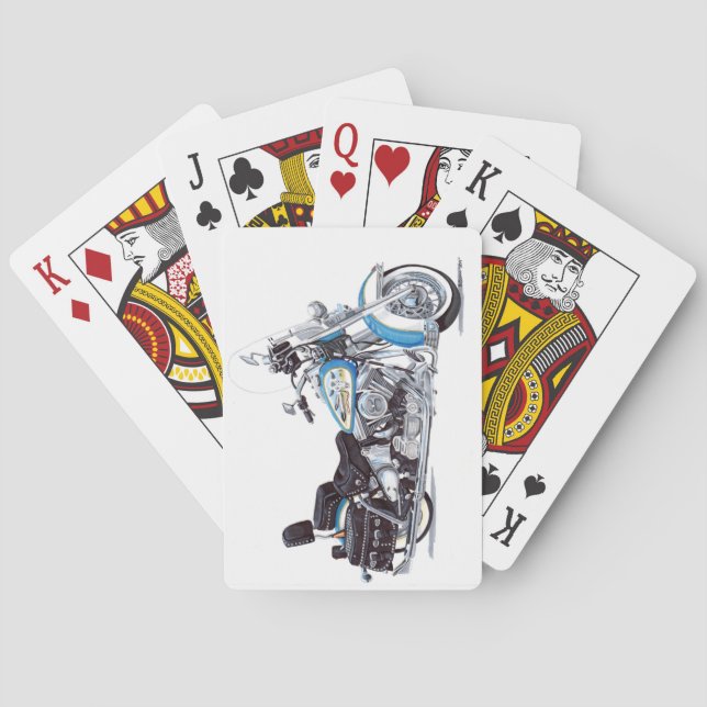 Harley Heritage Poker Cards Spielkarten (Rückseite)