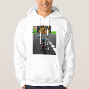 Harley Highway Happy Rides T-Shirt Hoodie