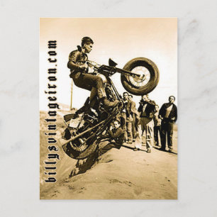 Harley Hill Climb Postkarte