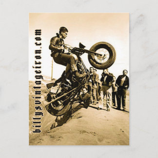 Harley-Hügelrennen Postkarte