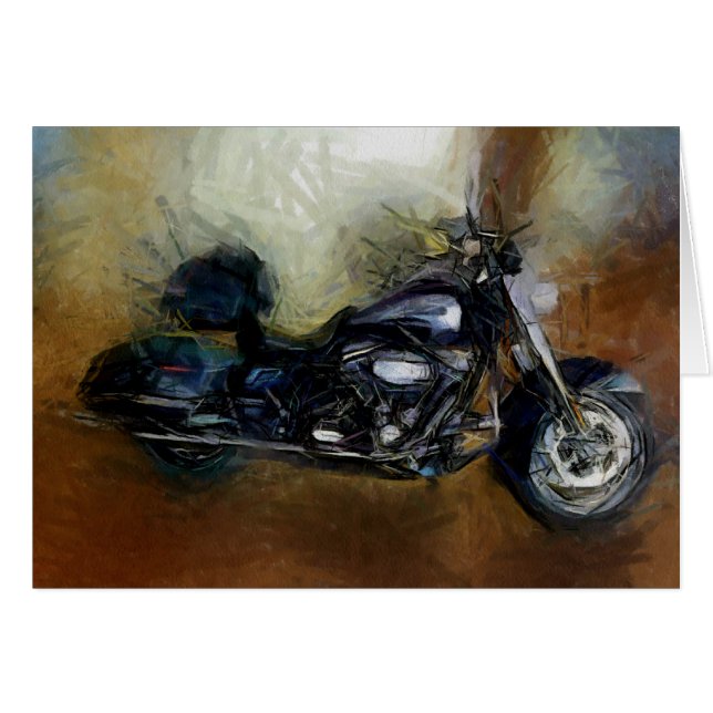 Harley Motorrad Art (Vorderseite (Horizontal))
