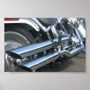 Harley Motorrad Poster
