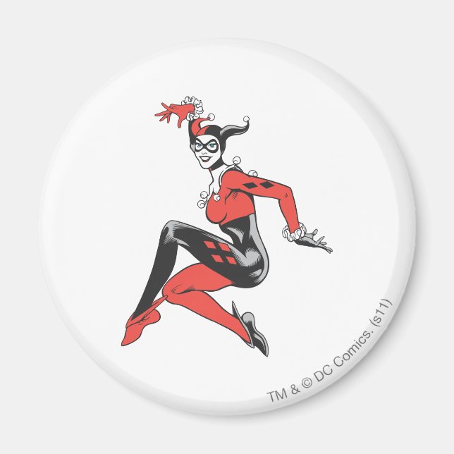Harley Quinn 1 Magnet (Vorne)