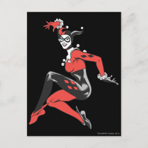Harley Quinn 1 Postkarte