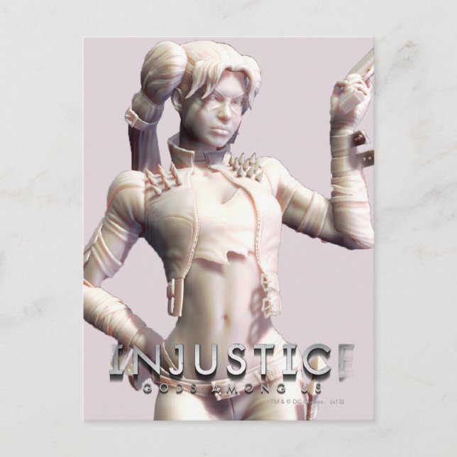 Harley Quinn Alternate Postkarte (Vorderseite)