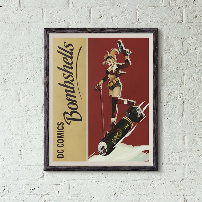 Harley Quinn Bombshells Pinup Poster (Von Creator hochgeladen)